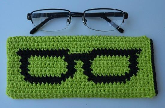 crochet glasses case pattern