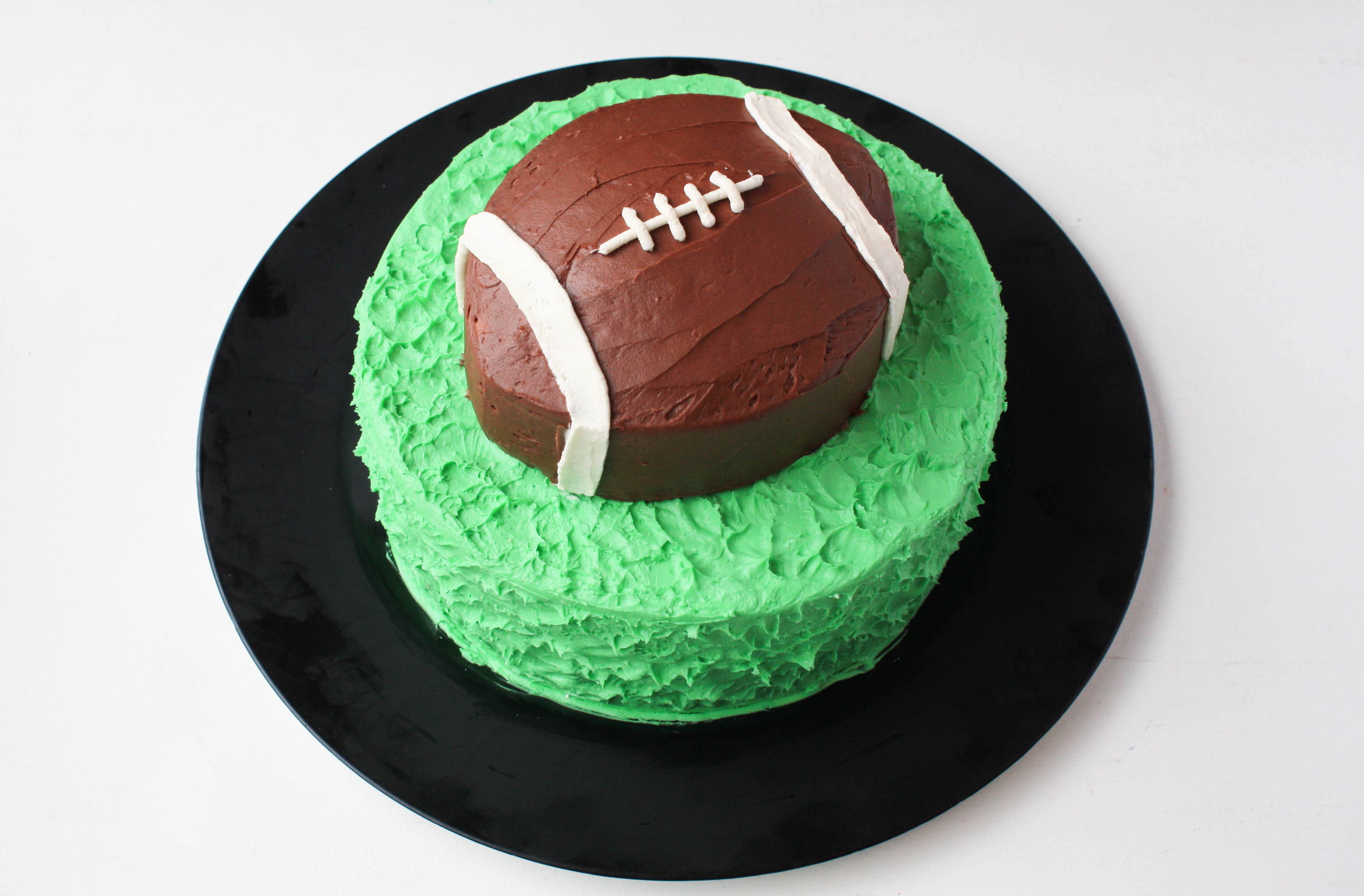 How To Make An Easy Football Cake | Erin Gardner | Bluprint