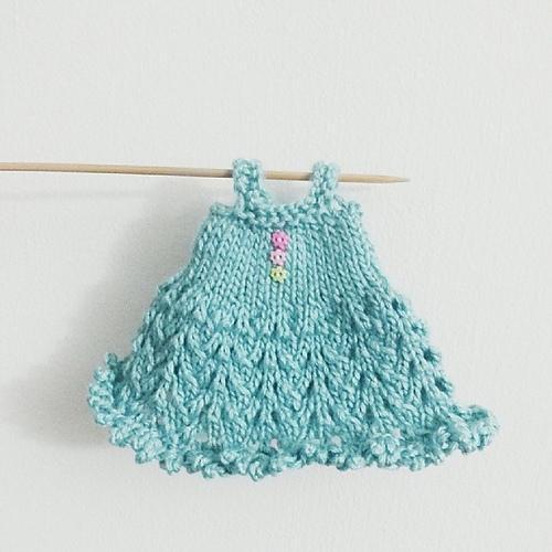 Blythe Knitted Lace Dress FREE Knitting Pattern