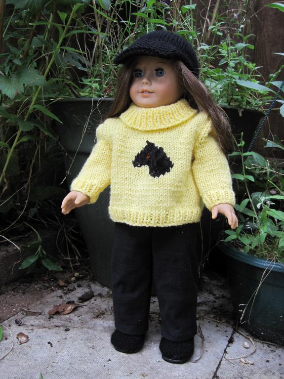 Tally Ho! American Girl Knitting Pattern