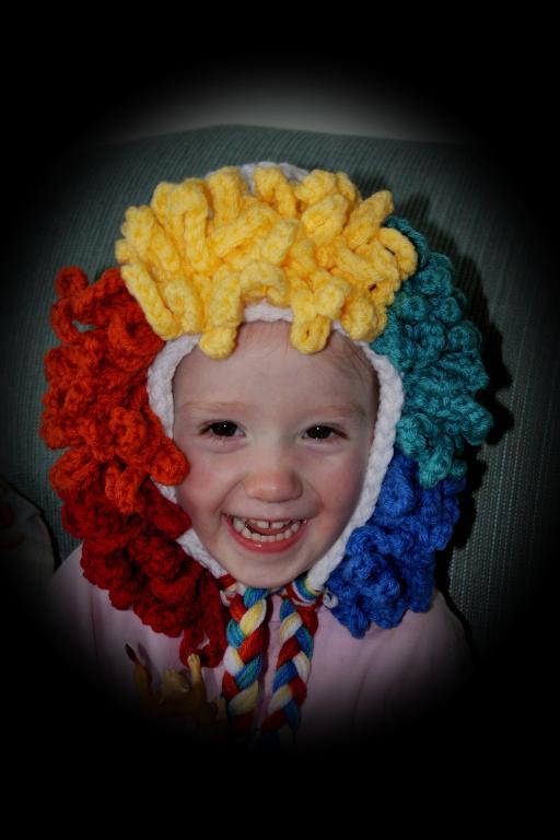 Clown Hat Crochet Pattern