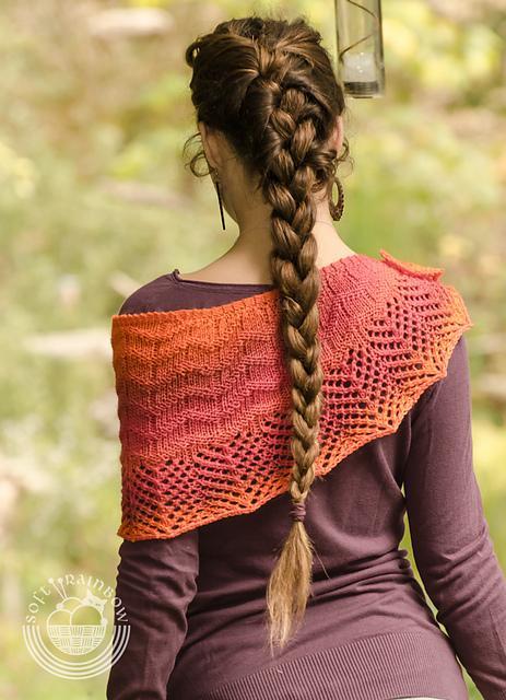 Rising Sun FREE Shawl Knitting Pattern