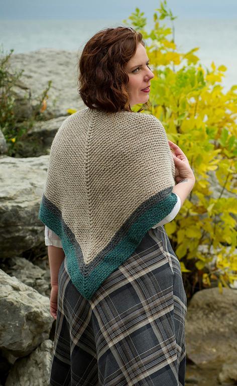 Highland Travel Shawl FREE Knitting Pattern