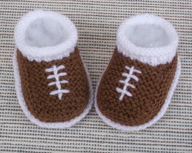 Knit Baby Football Shoes