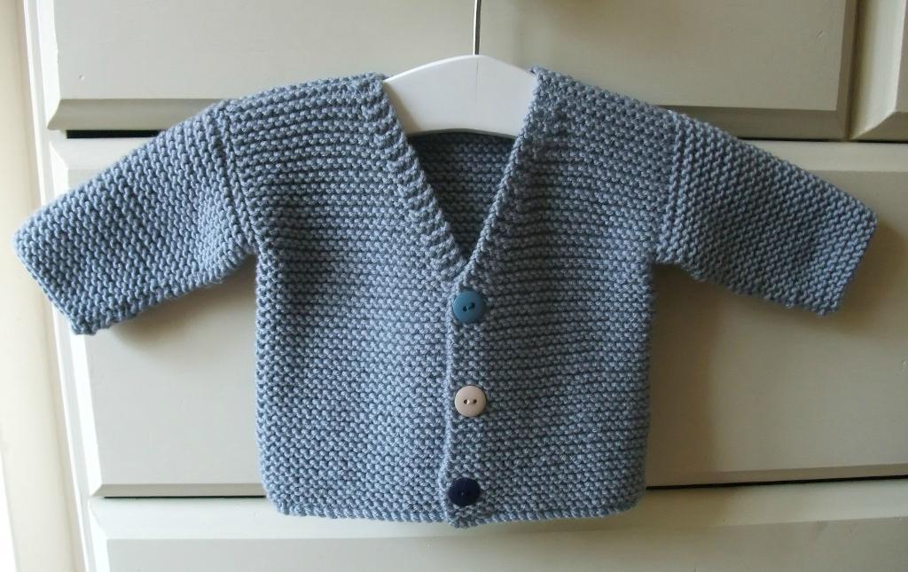 Noah Baby Cardigan Knitting Pattern