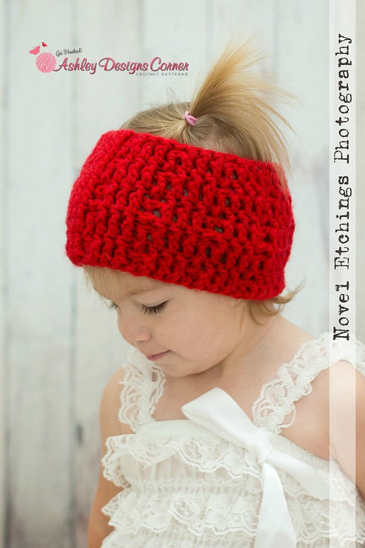 Addison Ear Warmer FREE Crochet Pattern