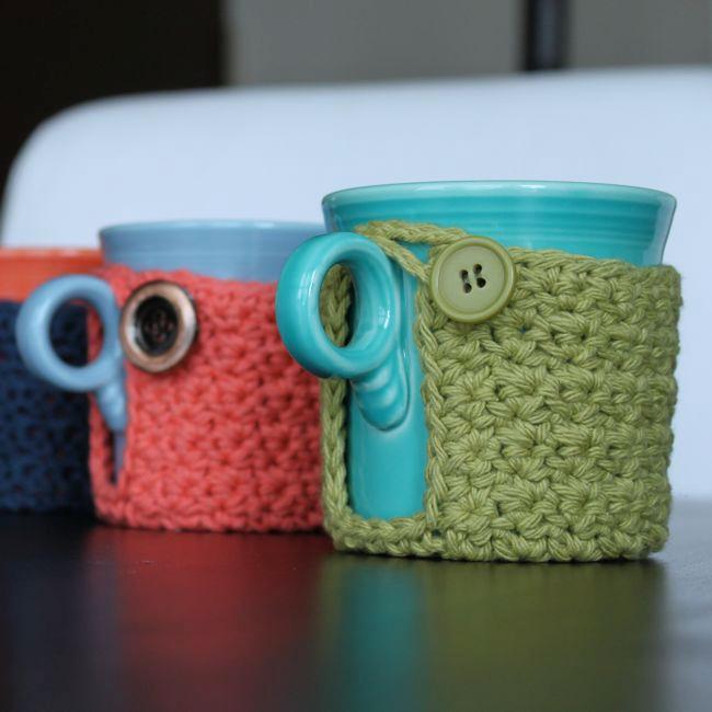 Mug Coaster Cozy FREE Crochet Pattern