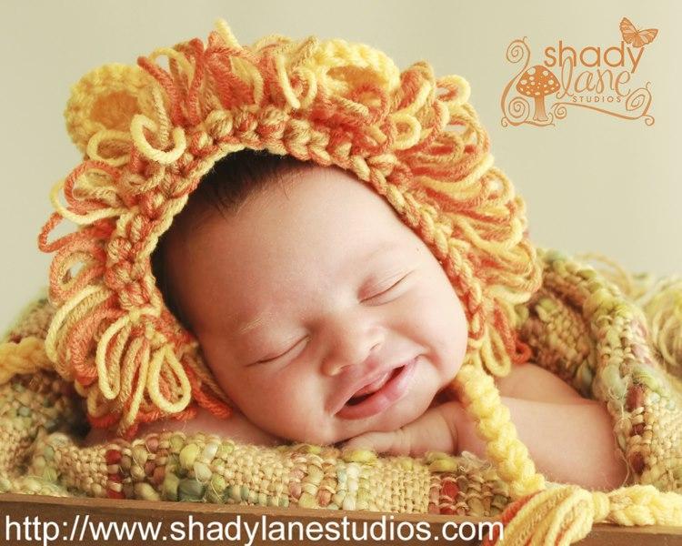 Lion Hat Crochet Wig Pattern