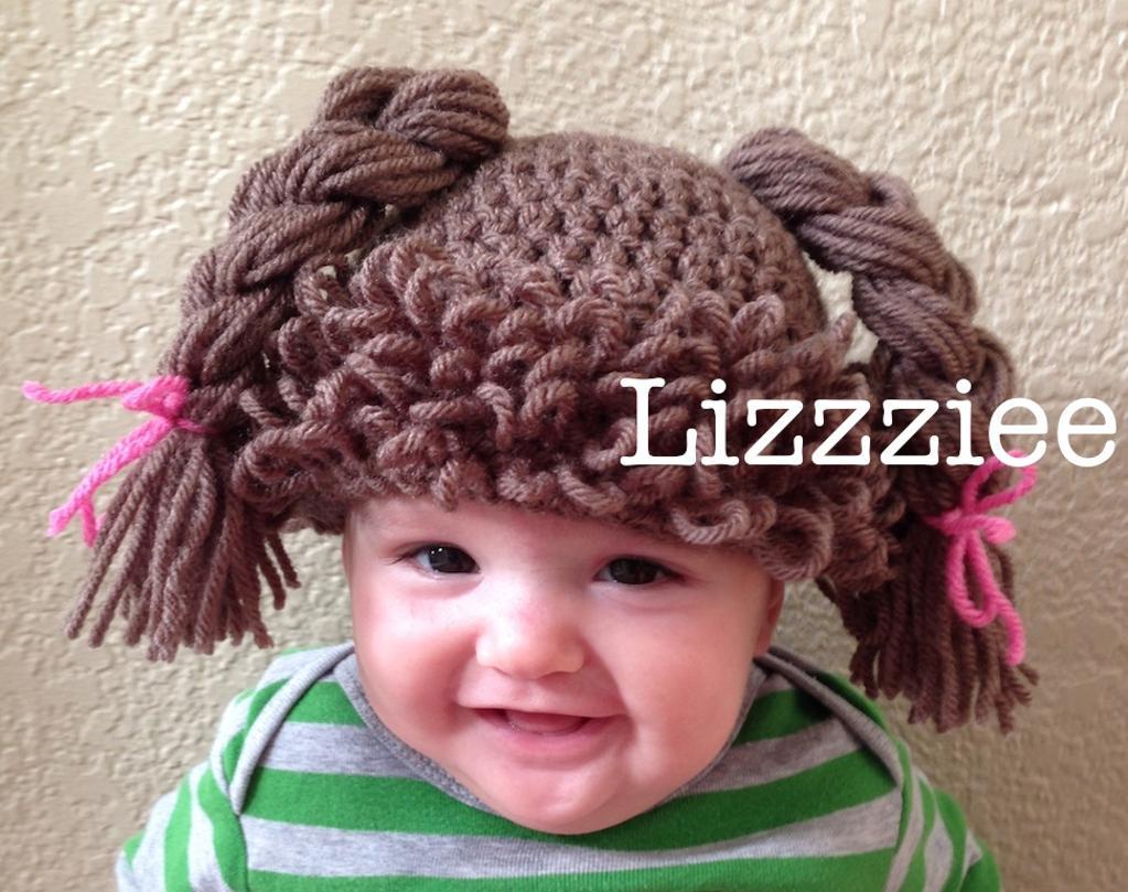 Doll Hair Wig Crochet Pattern