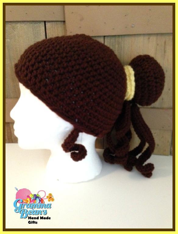 Princess-Inspired Hat or Wig Crochet Pattern
