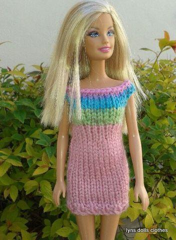 Barbie's Knitted Dresses FREE Pattern