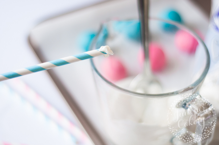 How to create simple gender reveal cake pops