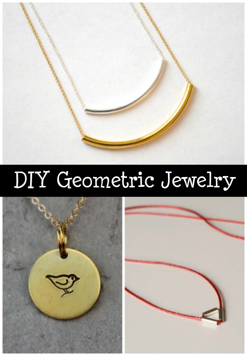 DIY Geometric Jewelry