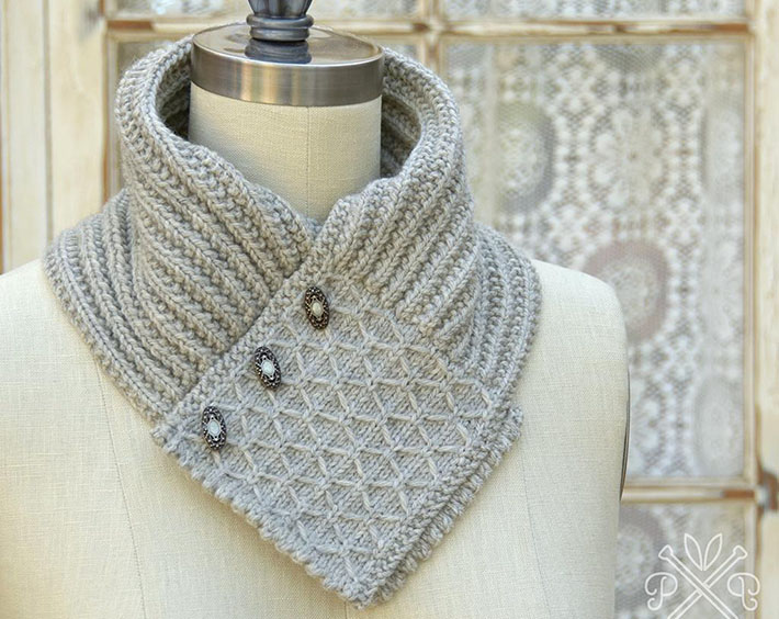 knitted scarf
