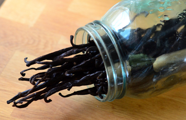 A jar of vanilla beans - that will make a lot of extract!