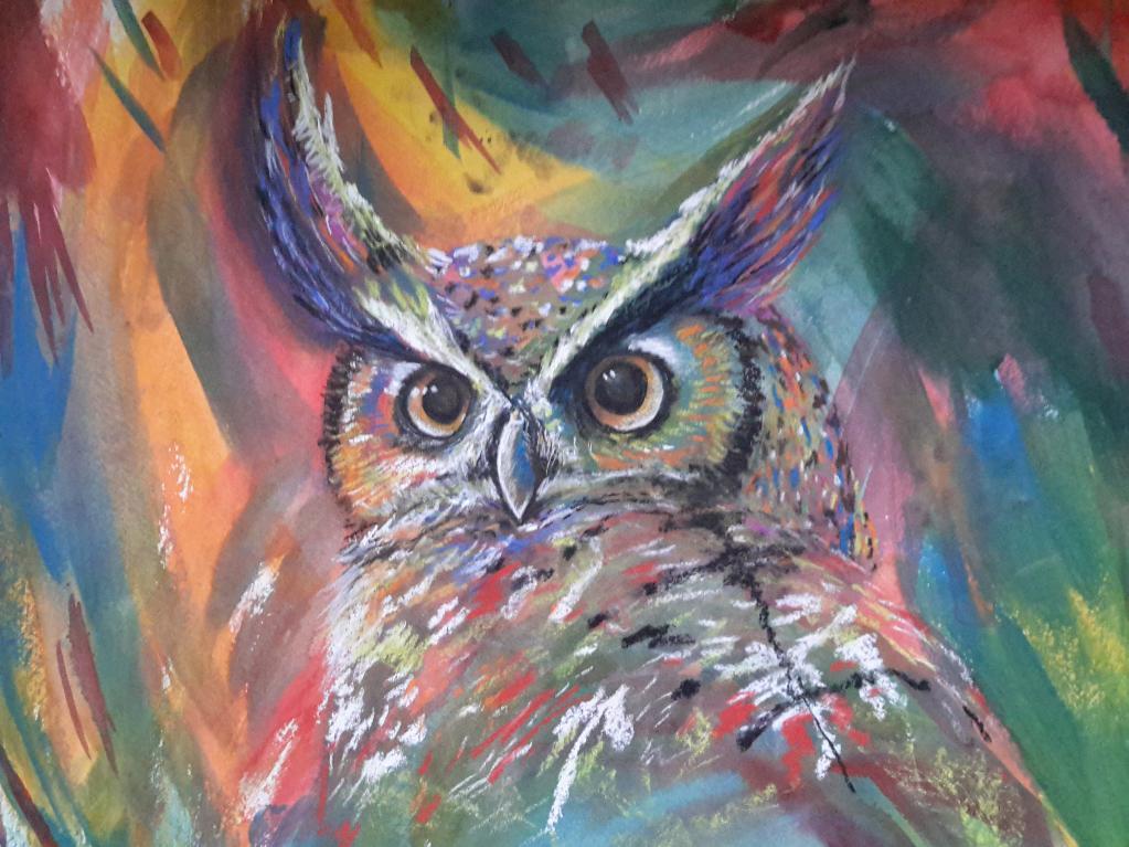 Abstract owl
