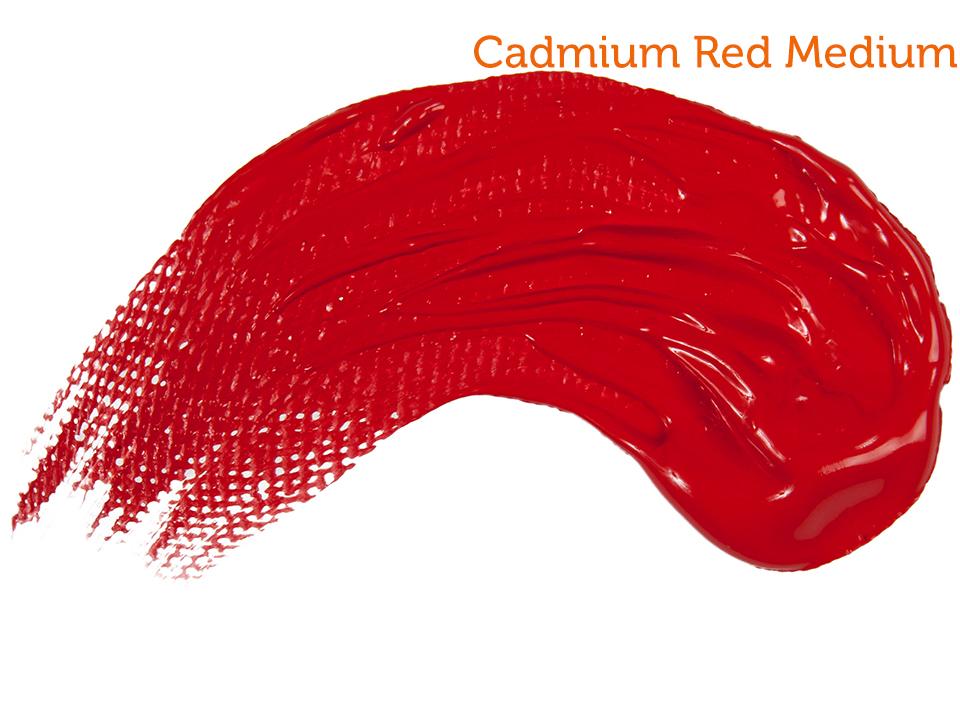 Cadmium Red Medium Acrylic Paint