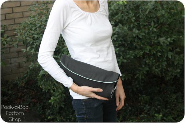 Diaper bag clutch pattern