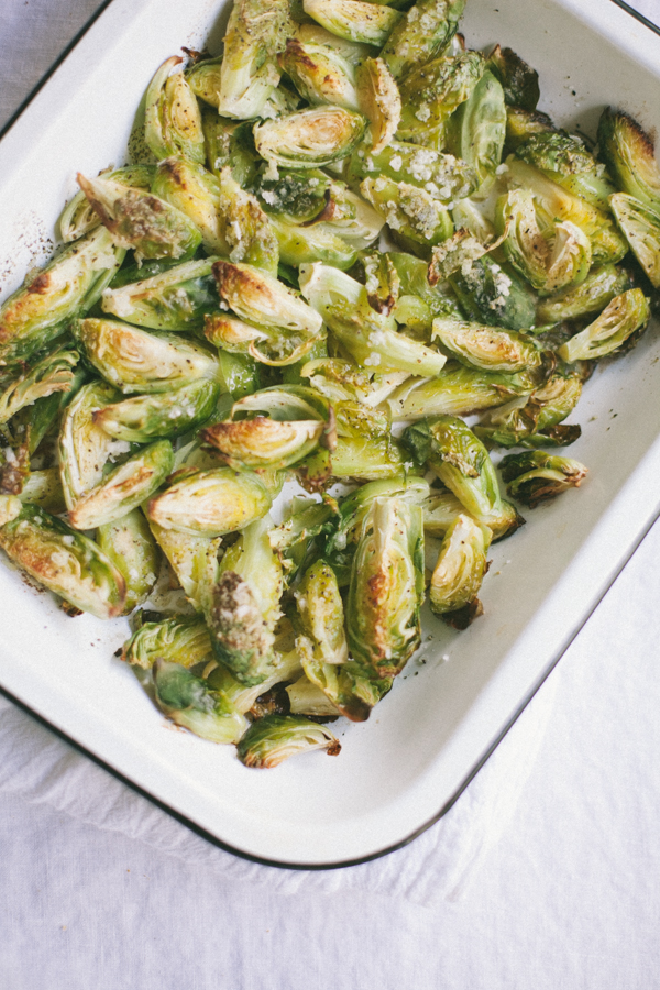 Roasted Brussels Sprouts Gratin