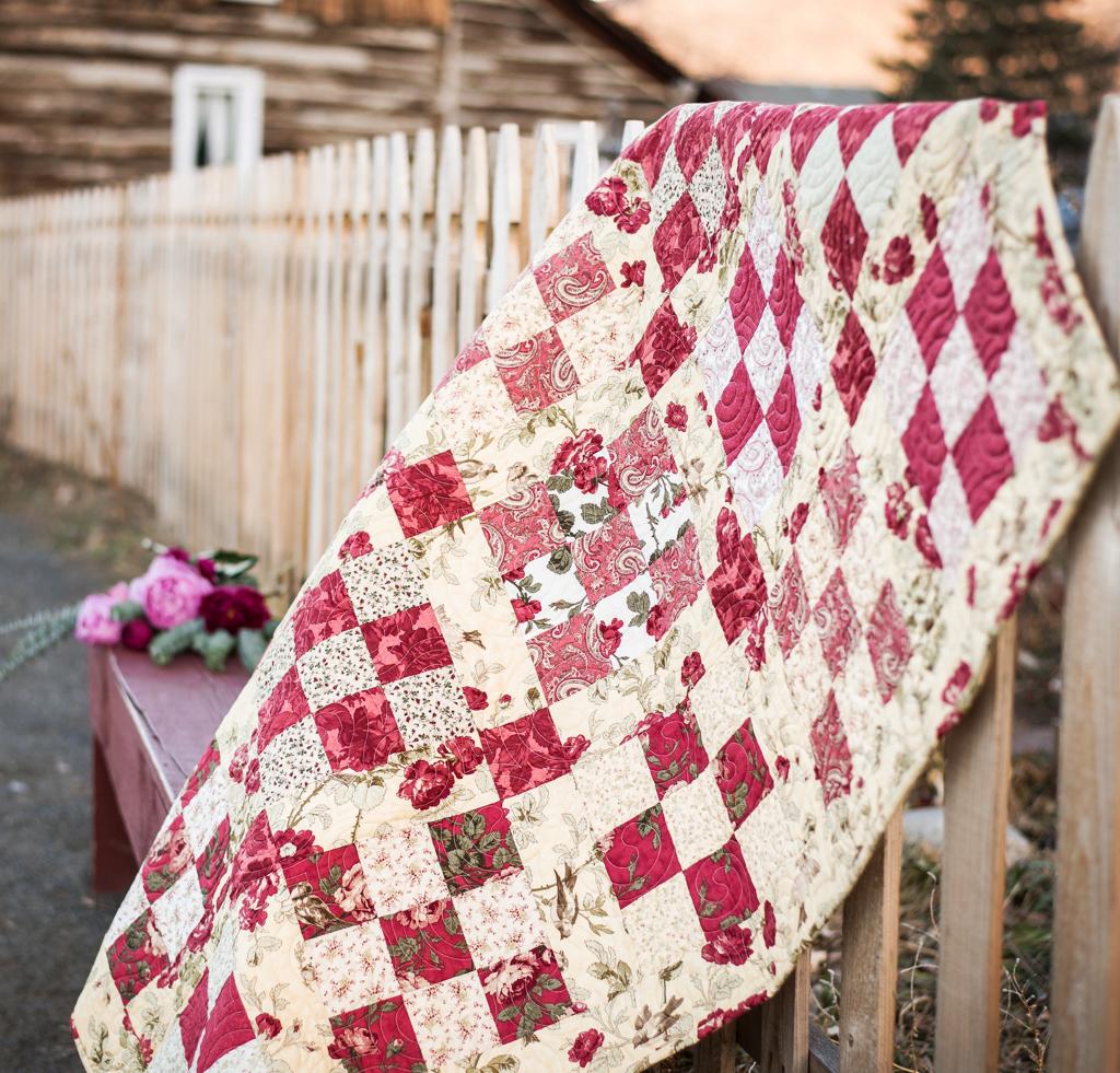 Rose Quilt Kit