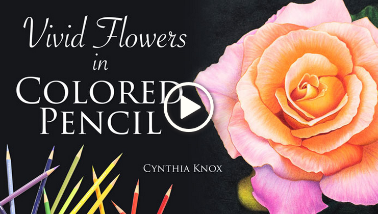 Vivid Flowers in Colored Pencil