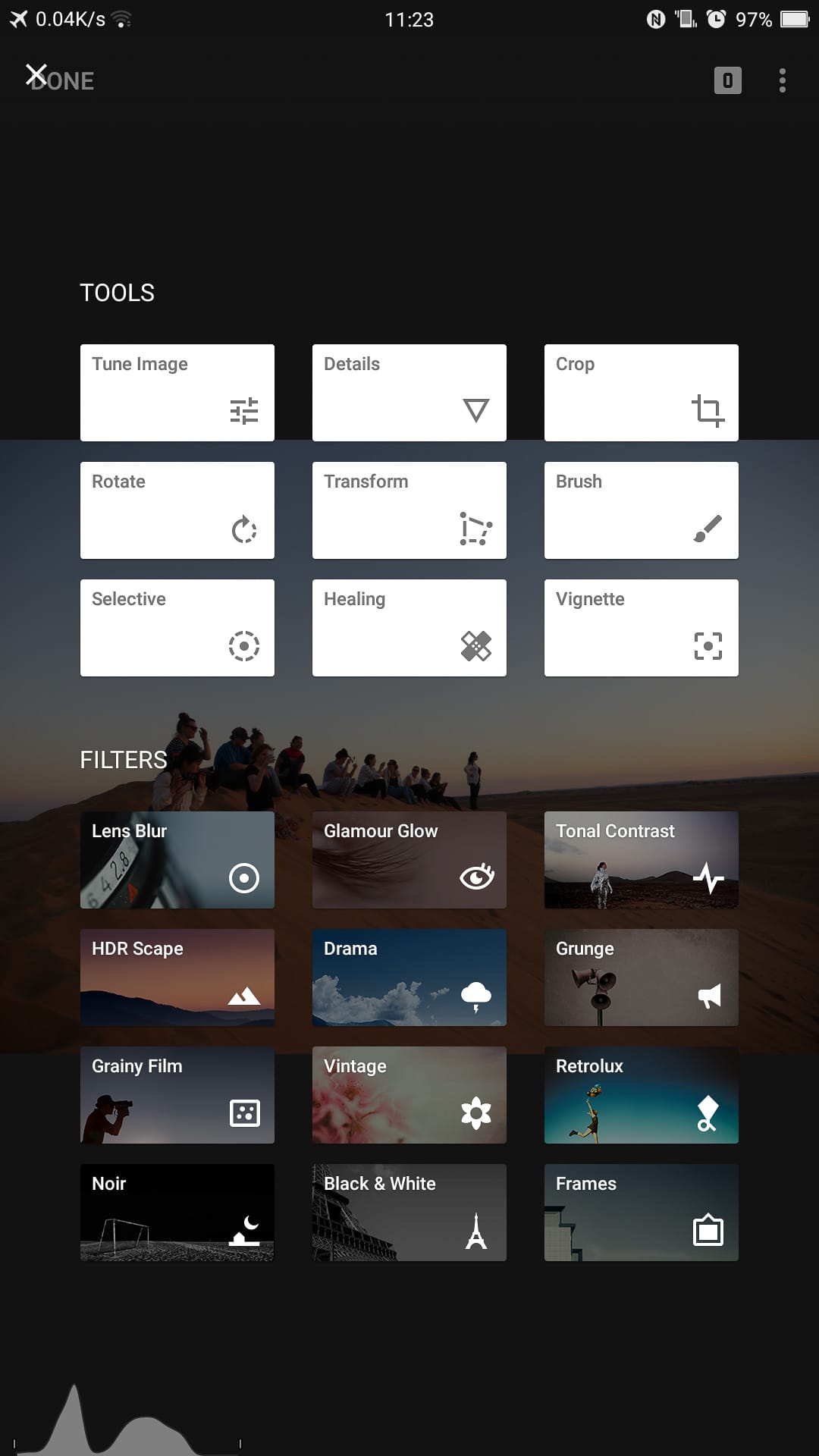 Mobile photography Snapseed editing tutorial