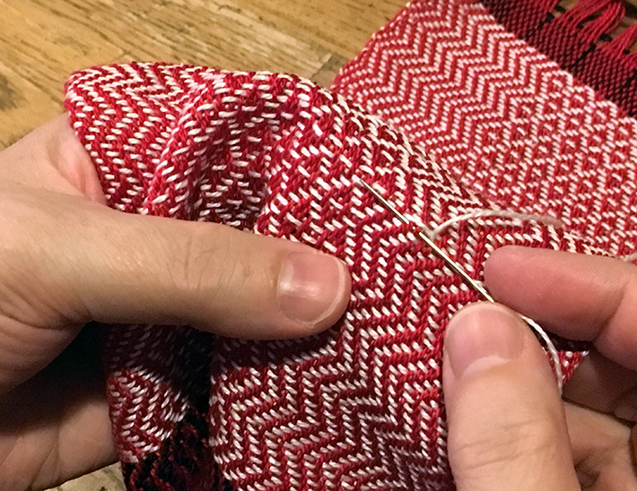 fix weaving error step four
