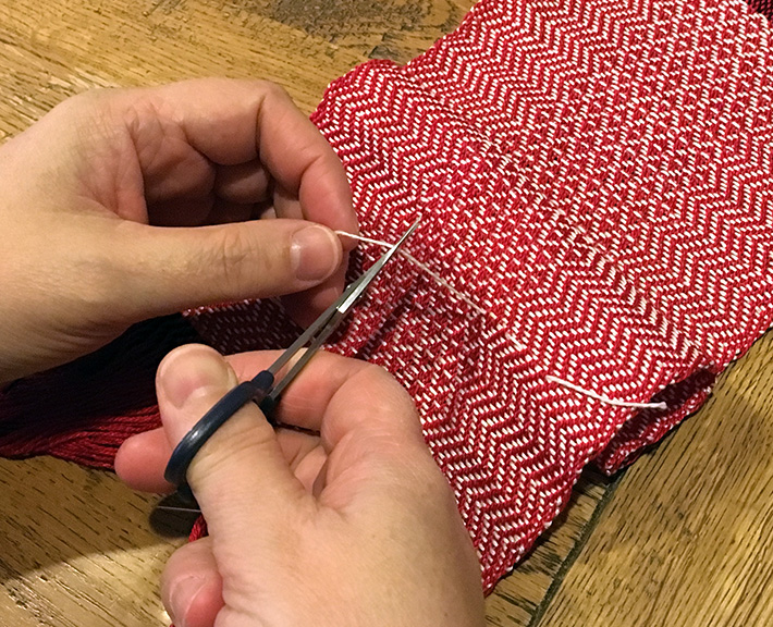 fix weaving error step six