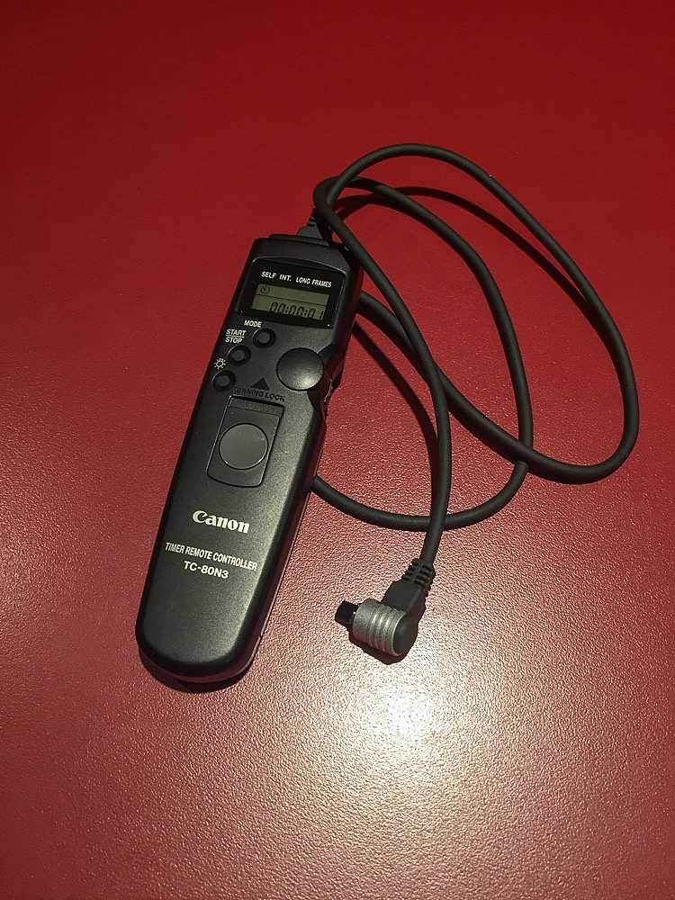 Canon TC-80N3 remote shutter release