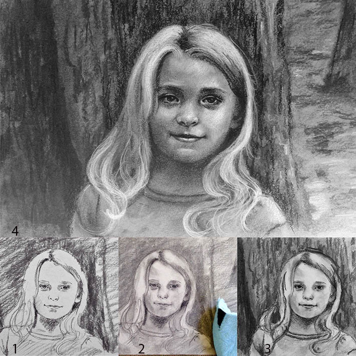 A Beginner S Guide To Simple Charcoal Techniques With only one month of practice, can i learn how to draw realistic portraits with only pencil and paper? simple charcoal techniques