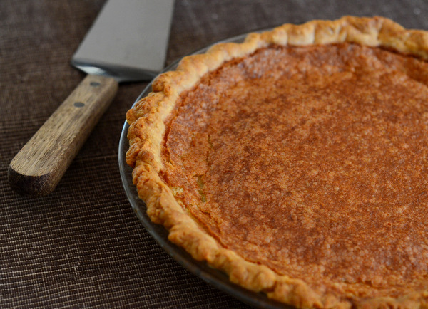 Classic Vanilla Chess Pie