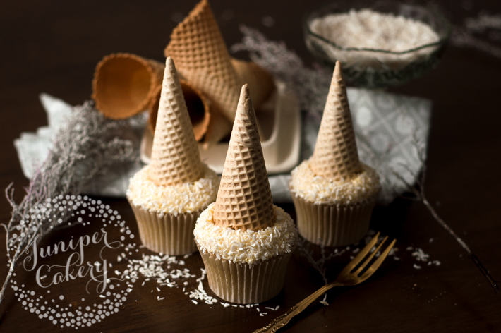 Making Simple Christmas Tree Cupcakes With Sugar Cones