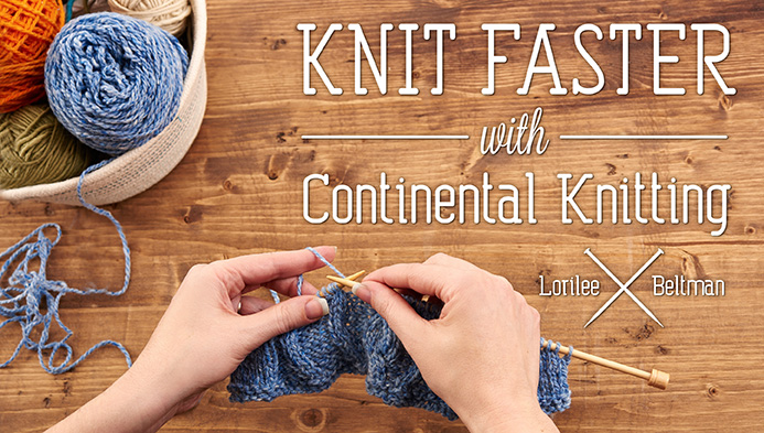 continental knitting title card