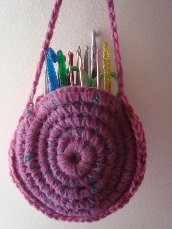 crochet hook pencil case