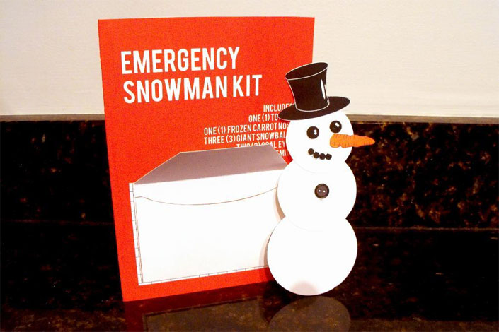 Emergency Snowman Kit