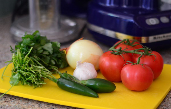 Pico de Gallo ingredients