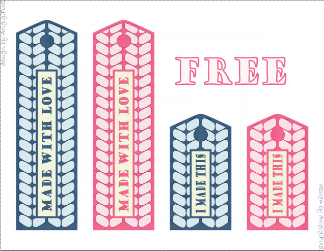Printable Gift Tags & Bookmarks