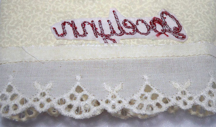 free stocking pattern press away from eyelet