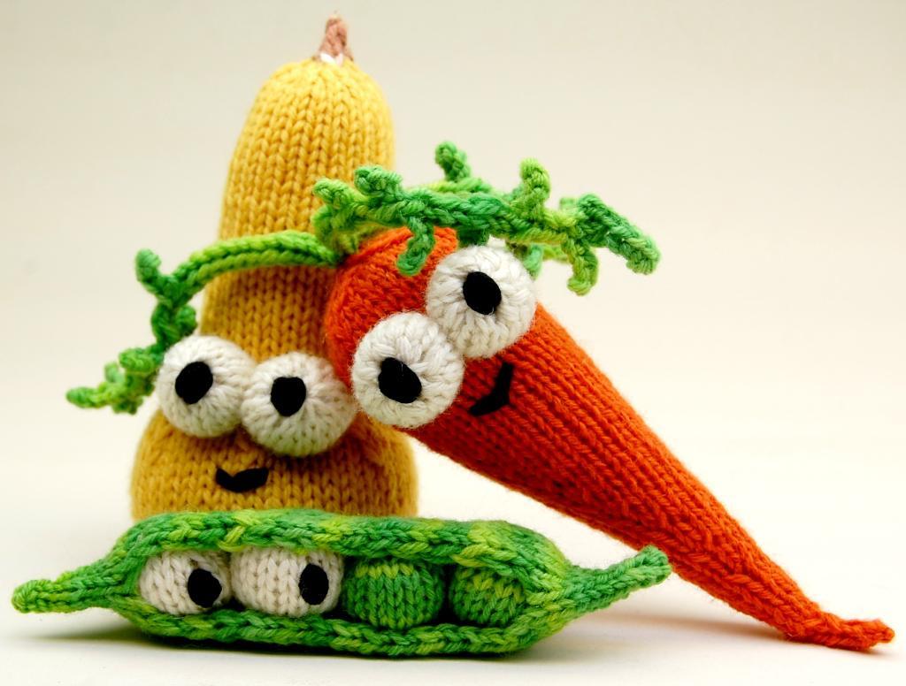 Amigurumi Vegetables Knitting Pattern