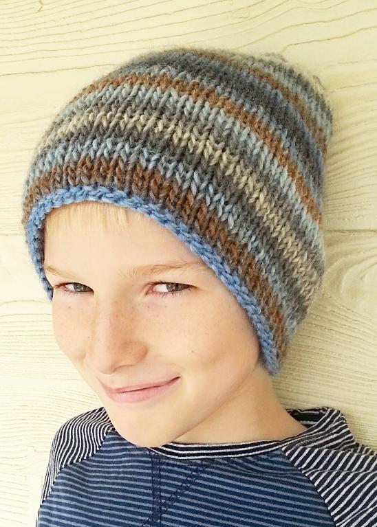 Blizzard Beanie Knitting Pattern