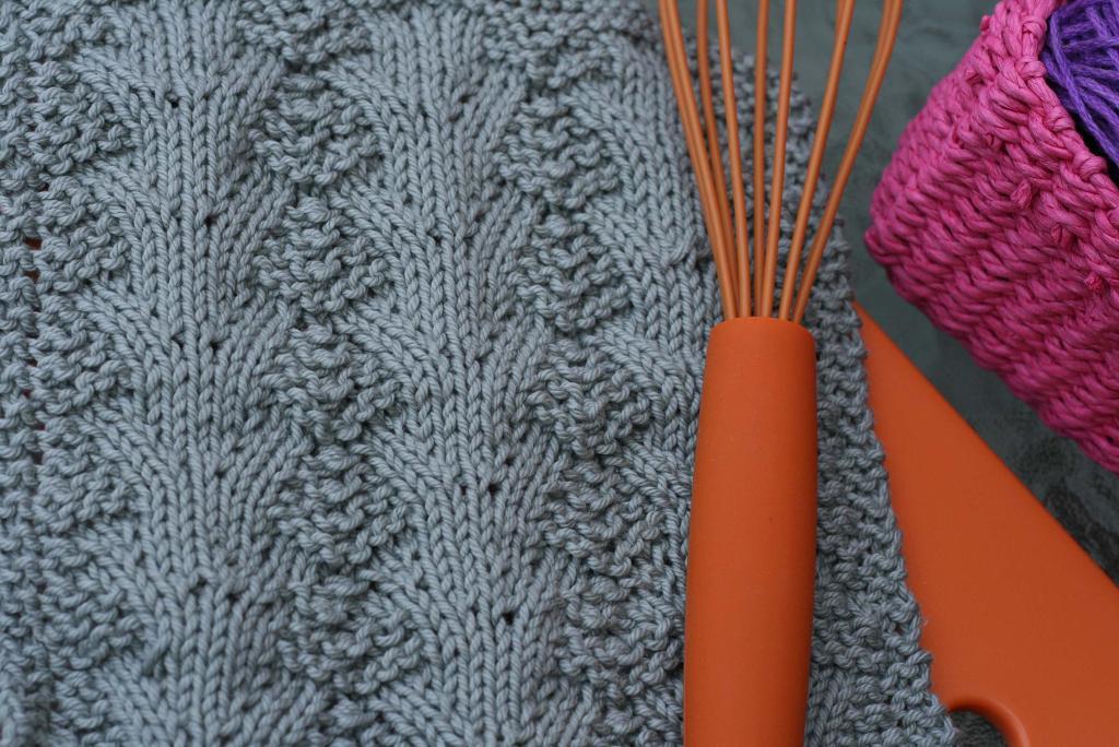 Glamour Dishcloth Knitting Pattern