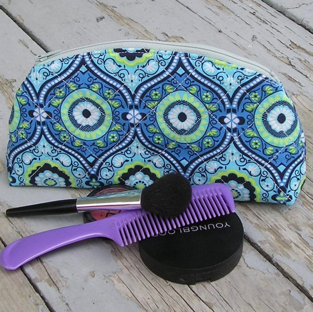 Zippered Cosmetic Case