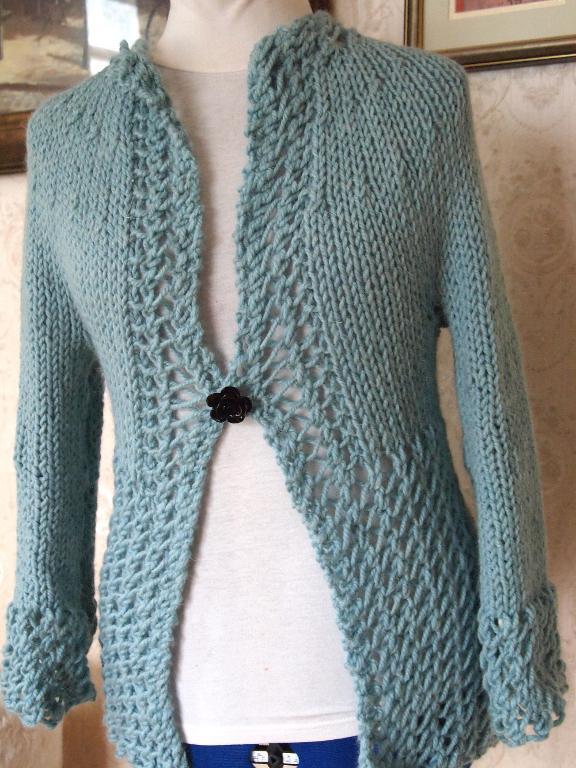 Anne Cardigan Knitting Pattern