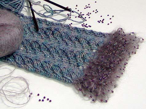 Sparkle Scarf Knitting Pattern