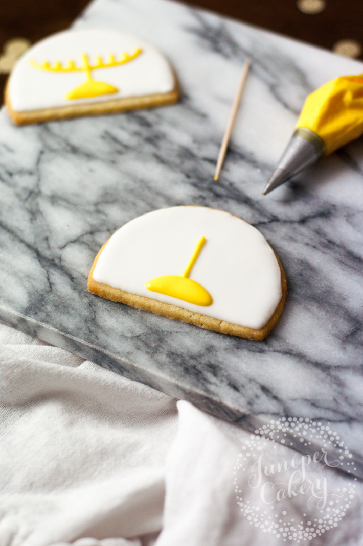 Tutorial for Hanukkah sugar cookies
