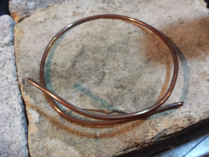 How to Make a Wire Bracelet - anneal