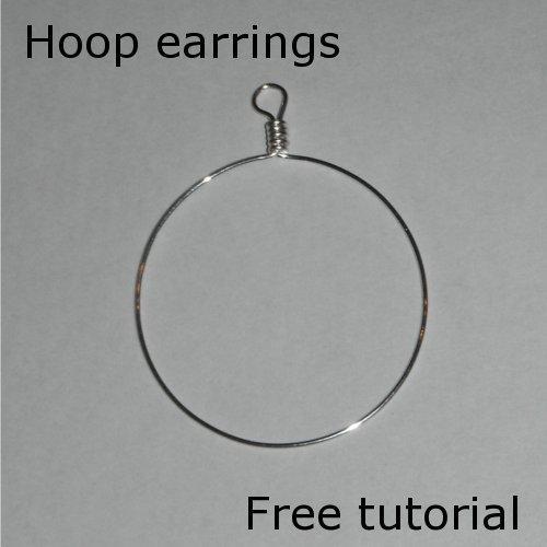 Hoop Earrings Free Tutorial