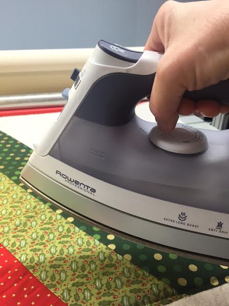 how to prepare a christmas tree skirt for longarm quilting