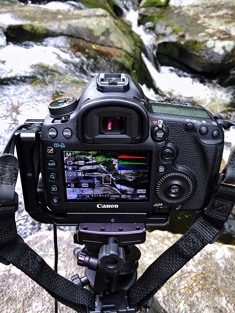 Using live view and the histogram to learn manual mode