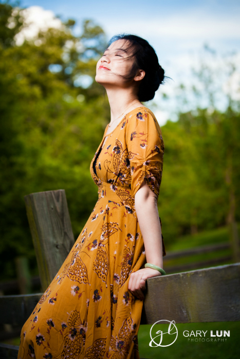 outdoor flash portraits